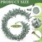 Eucalyptus Garland for Mantle, 6Ft Artificial Spring Garland for Table Centerpiece All Year Round Home Decor,Faux Greenery Garland for Indoor Outdoor Farmhouse Wedding Staircase Floral Decor.